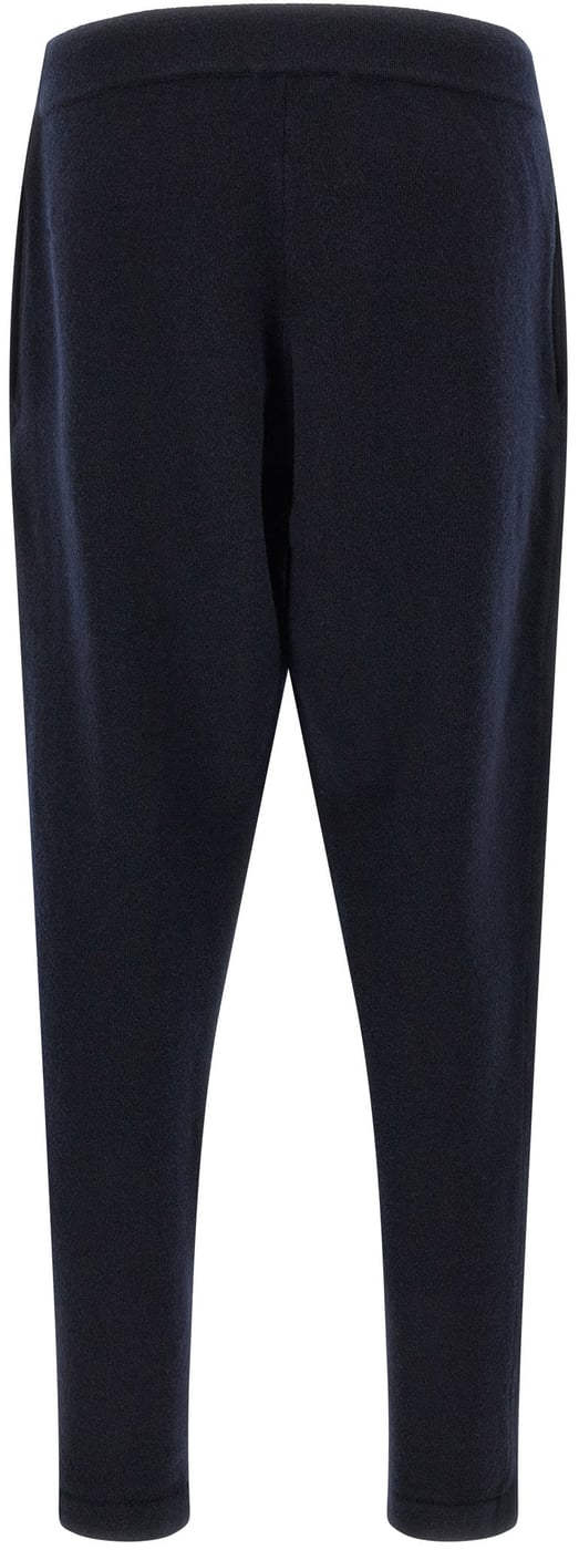Roberto Collina Blue Merino Wool Joggers (Workout Pants)