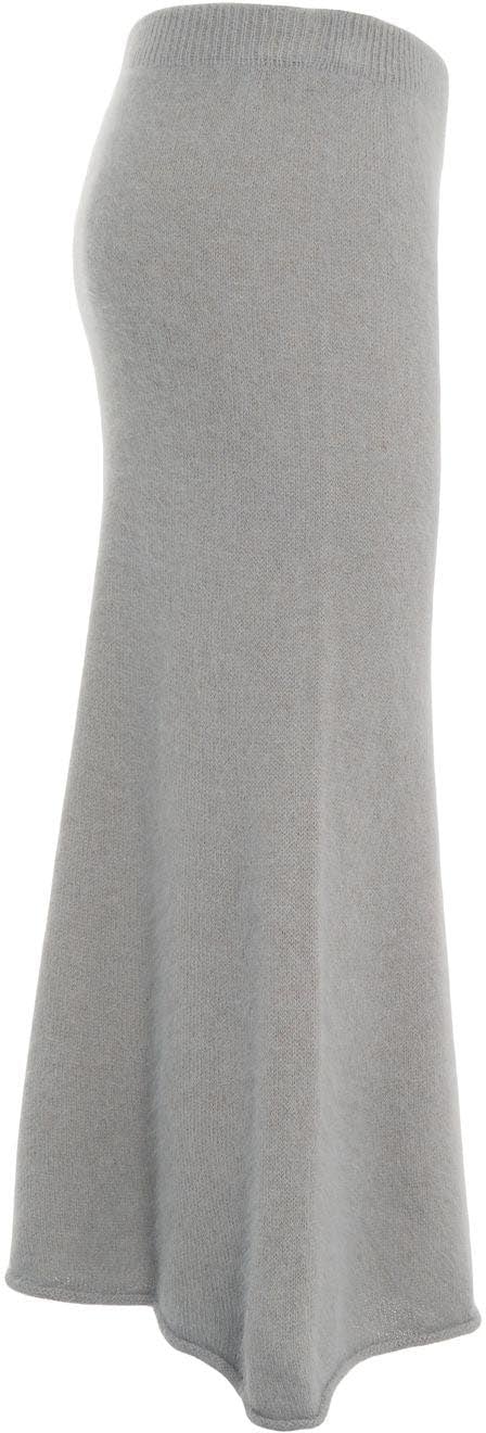 Knit midi skirt