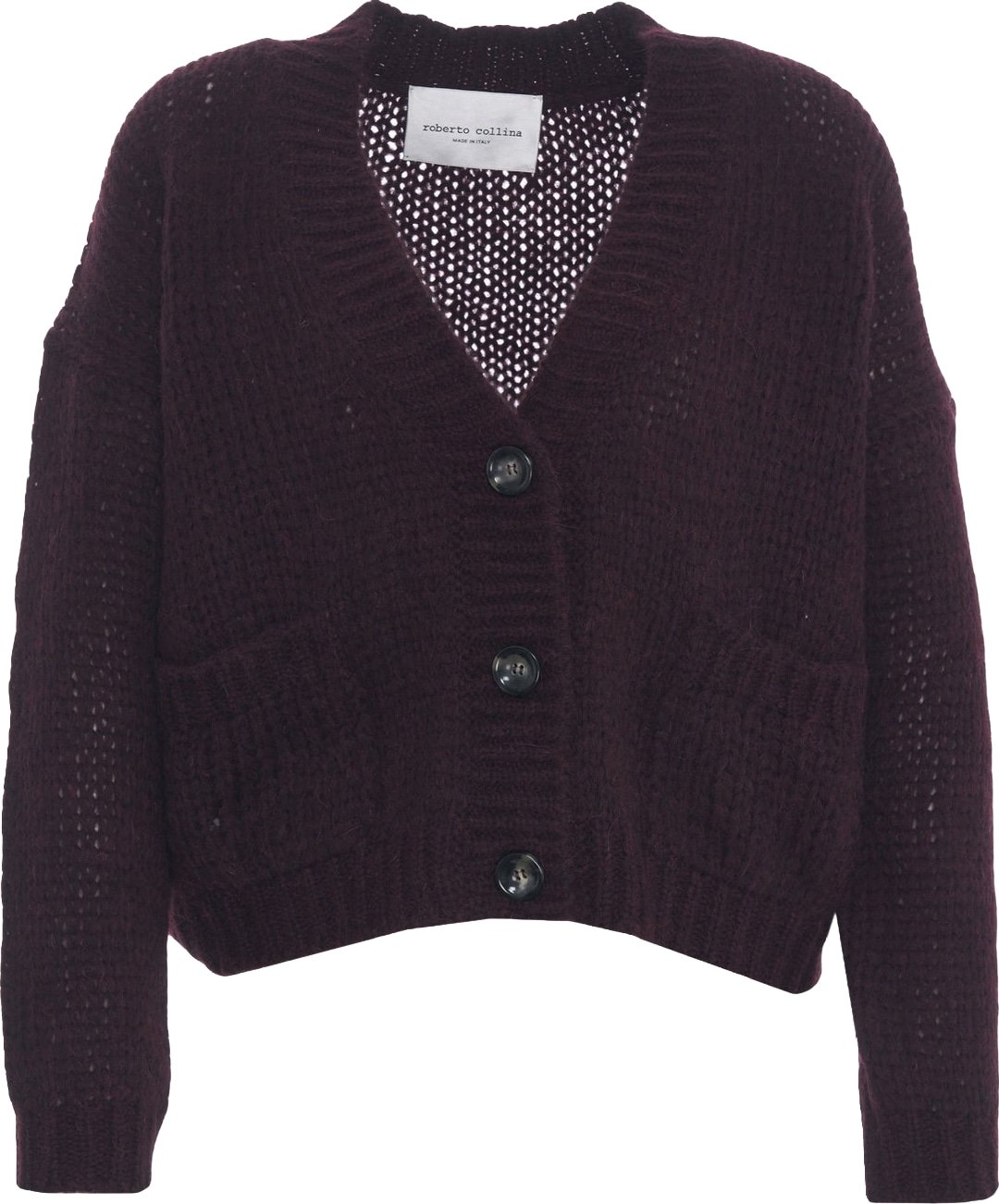 Cardigan in alpaca