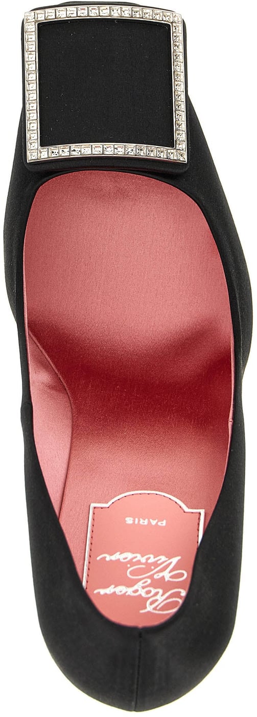Roger Vivier Black Viscose High Heel Pumps