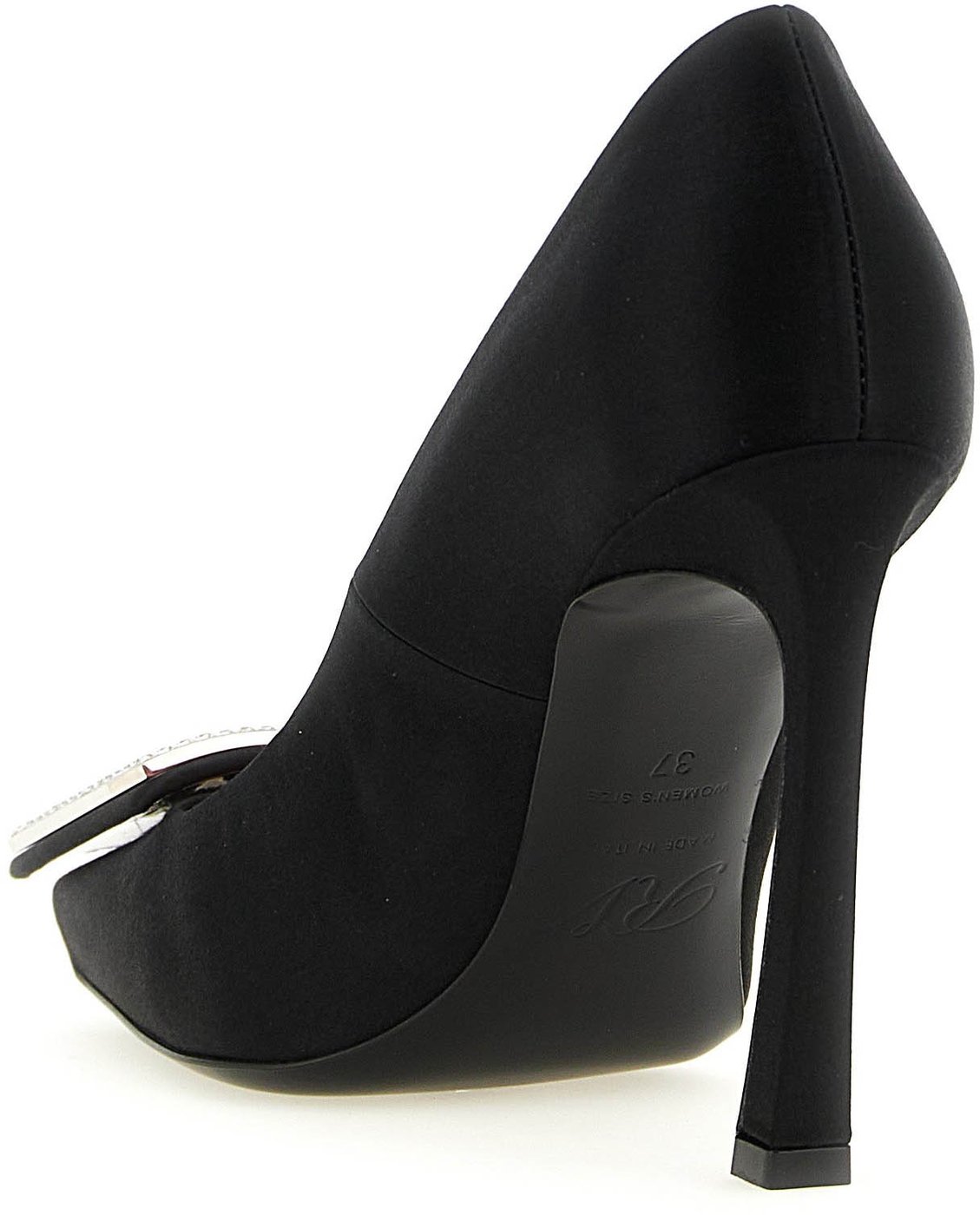 Roger Vivier Black Viscose High Heel Pumps