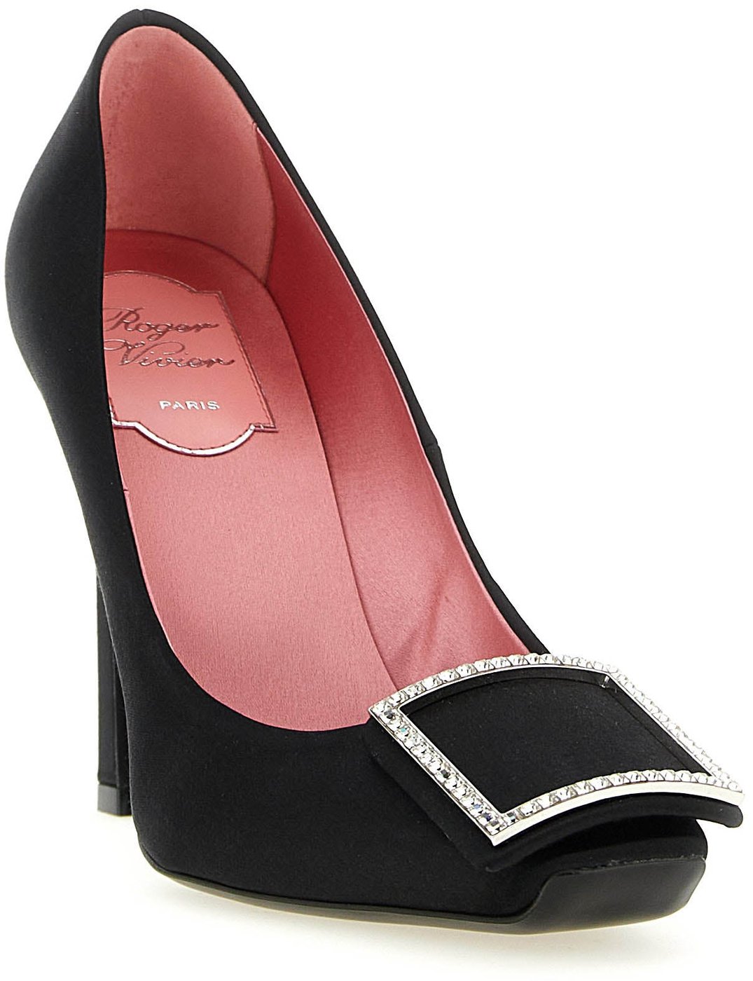 Roger Vivier Black Viscose High Heel Pumps