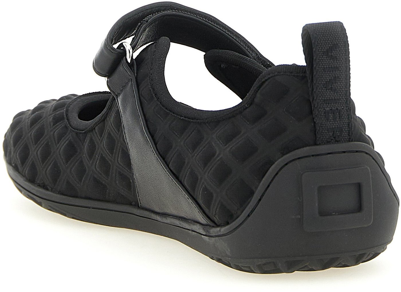 Roger Vivier Black Polyamide Ballet Flats