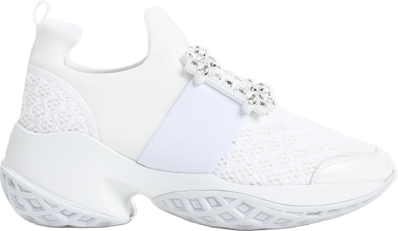 Roger Vivier Run Strass Buckle Sneakers