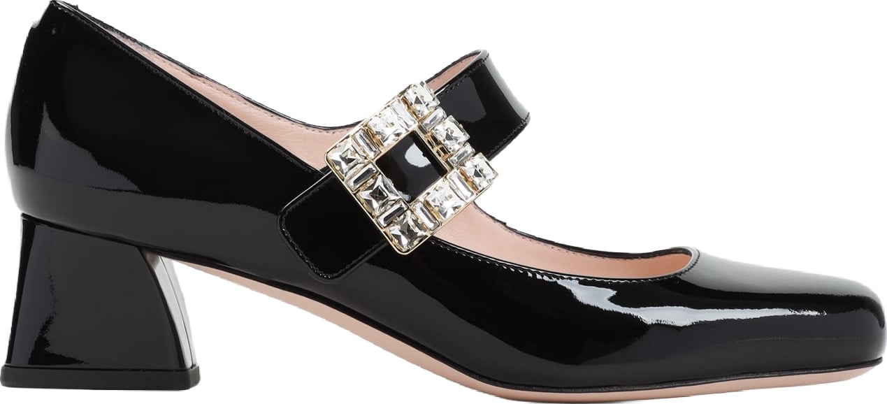 Roger Vivier Tres Strass Babies 45 Pumps