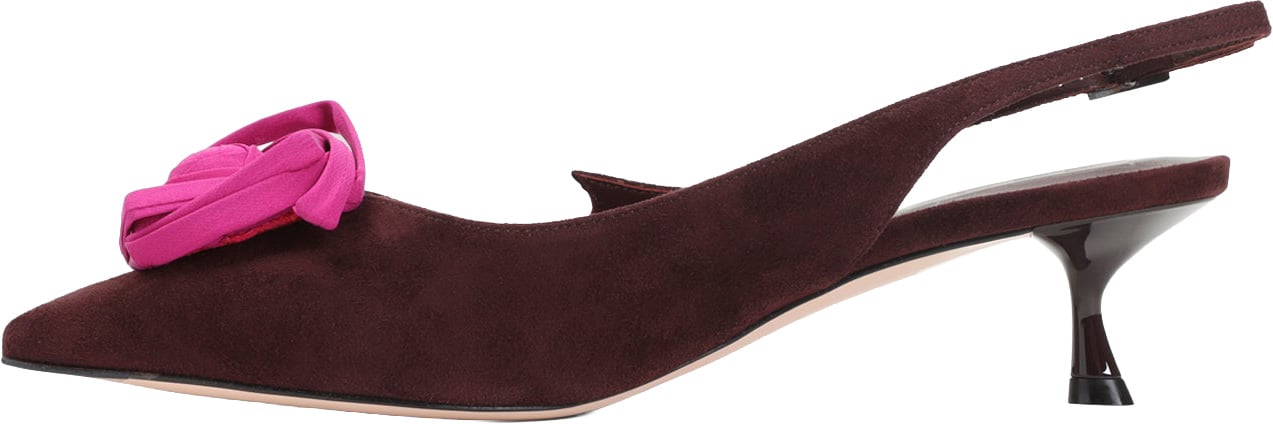 Roger Vivier Suede Slingback