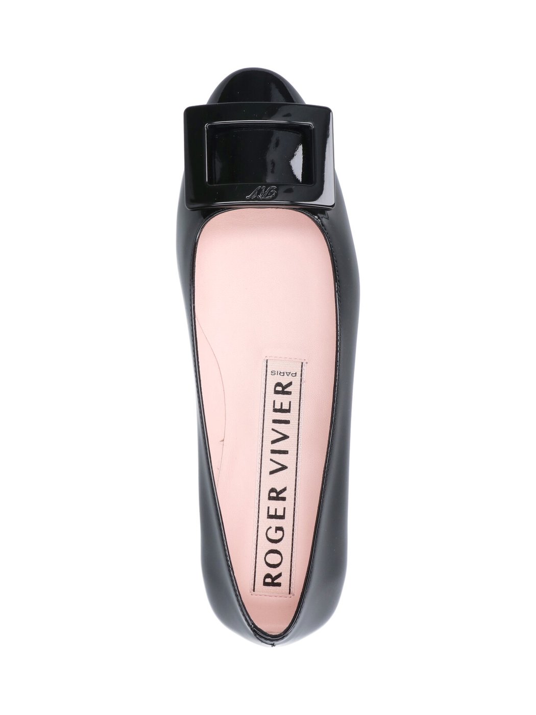 Black U Look Patent Leather Flats