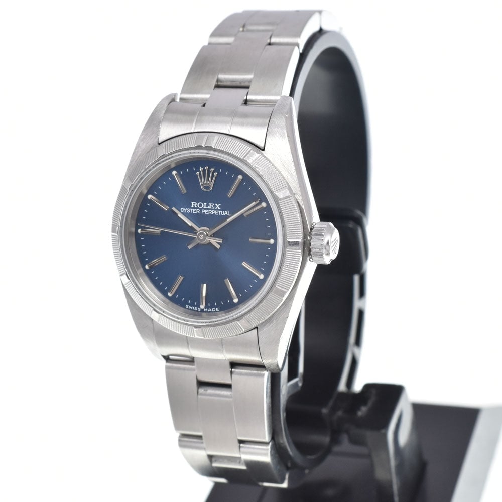 Rolex Oyster Perpetual Automatic Stainless Steel and Yellow Gold with Diamond Markers 25