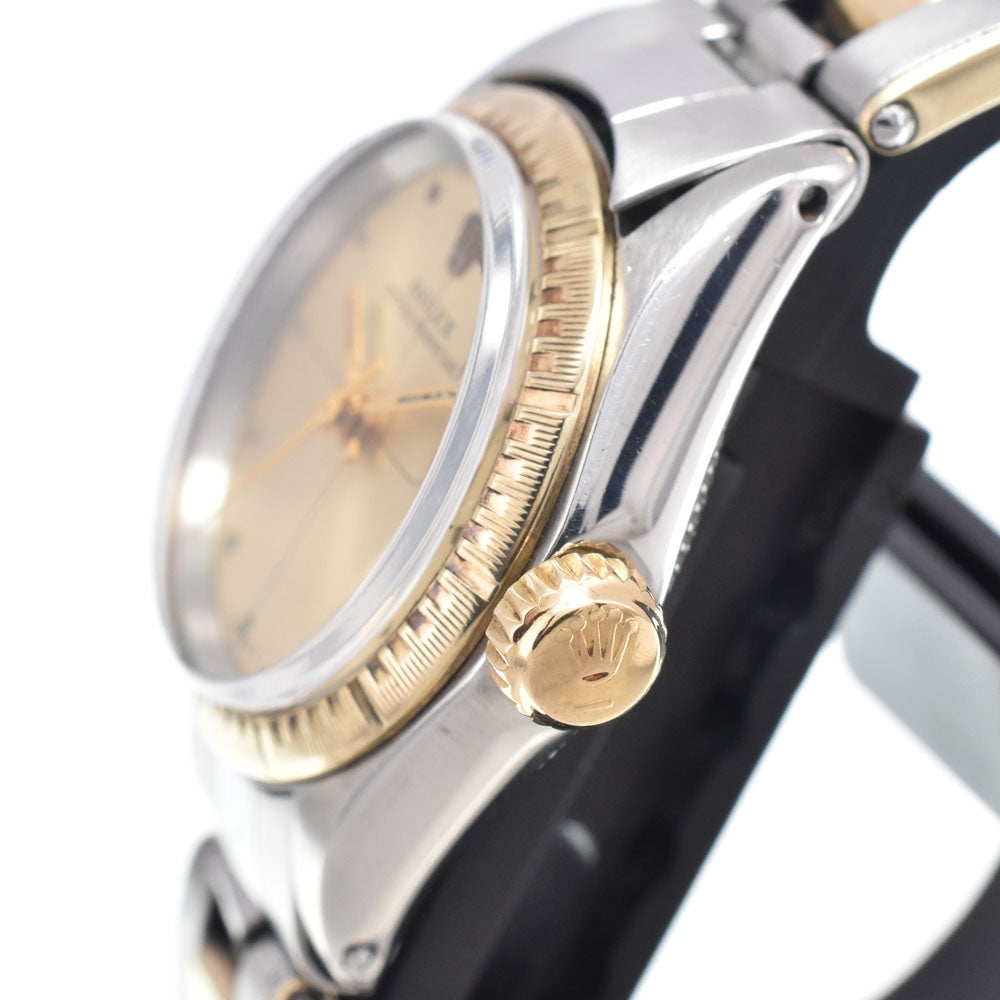 Rolex Oyster Perpetual Automatic Yellow Gold with Diamond Markers 25