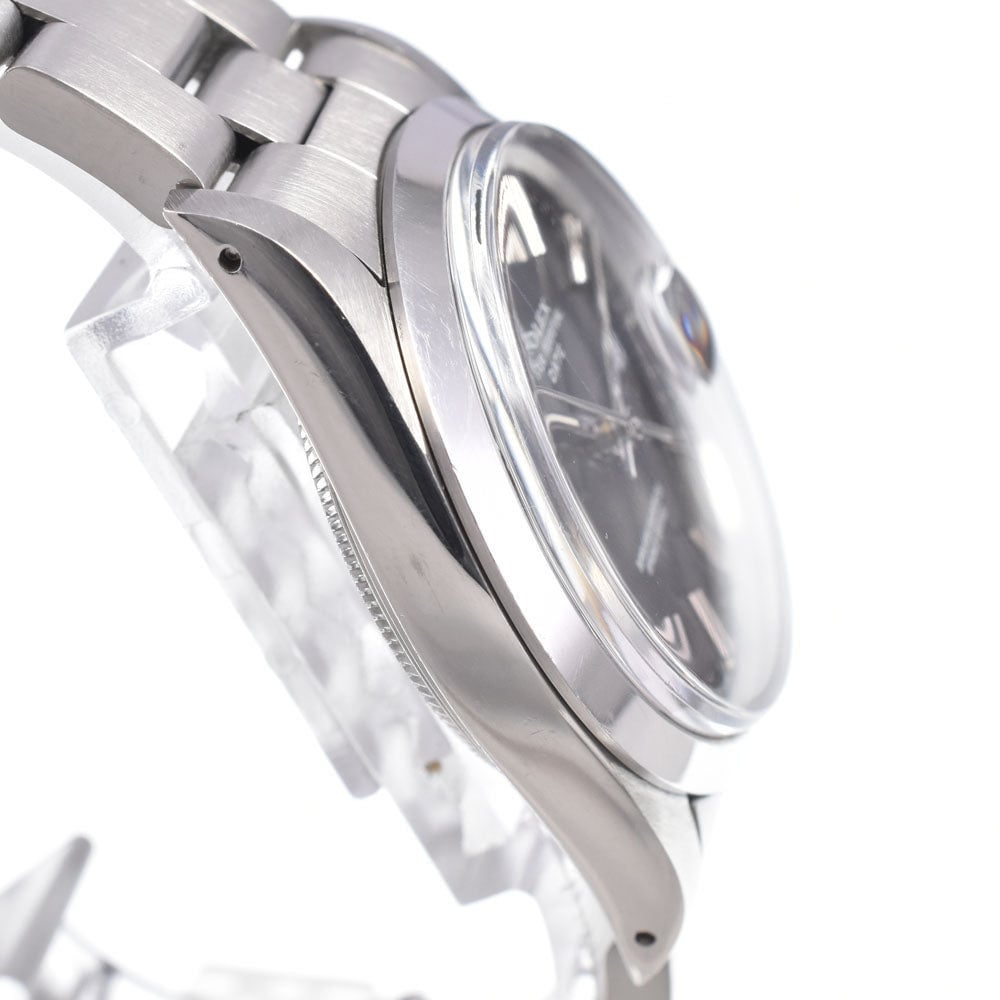 Rolex Oyster Perpetual Date Automatic Stainless Steel and Yellow Gold with Diamond Markers 34