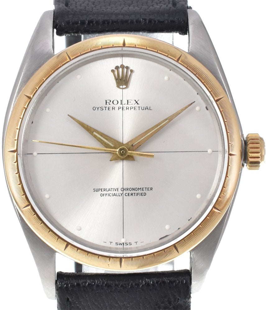 Rolex Oyster Perpetual Automatic Stainless Steel and Yellow Gold 34