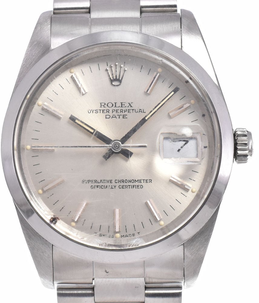 Rolex Oyster Perpetual Date Automatic Stainless Steel 34