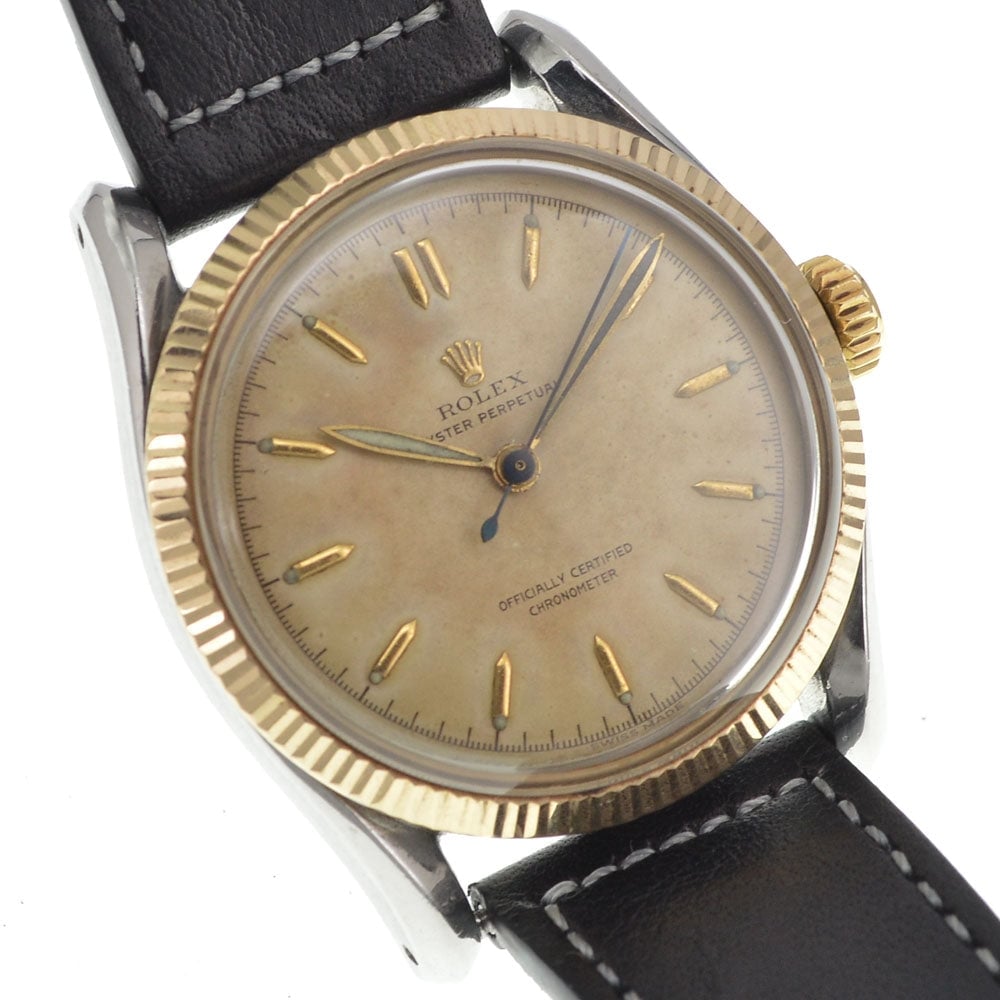 Rolex Oyster Perpetual Navy Automatic Yellow Gold