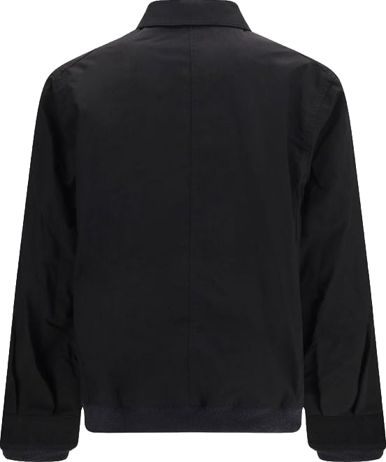 Reversible Black and Green Polyamide Jacket