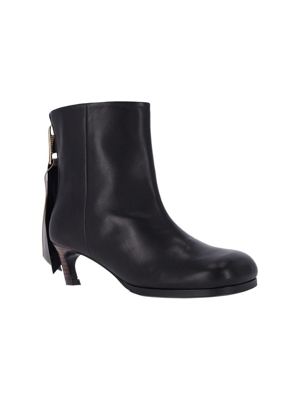 "Puller" Ankle Boots – Black