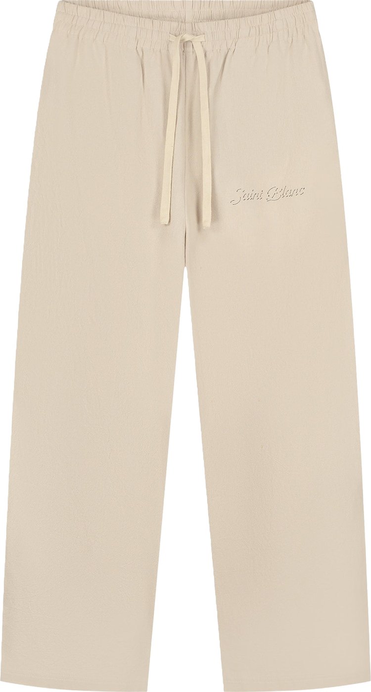 Stitched Linen Pants
