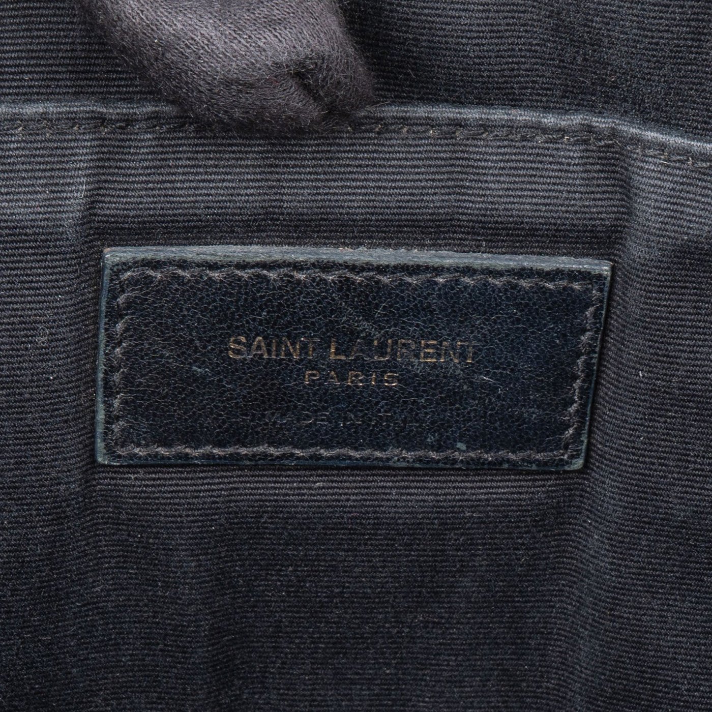 Saint Laurent Quilted Leather Clutch
