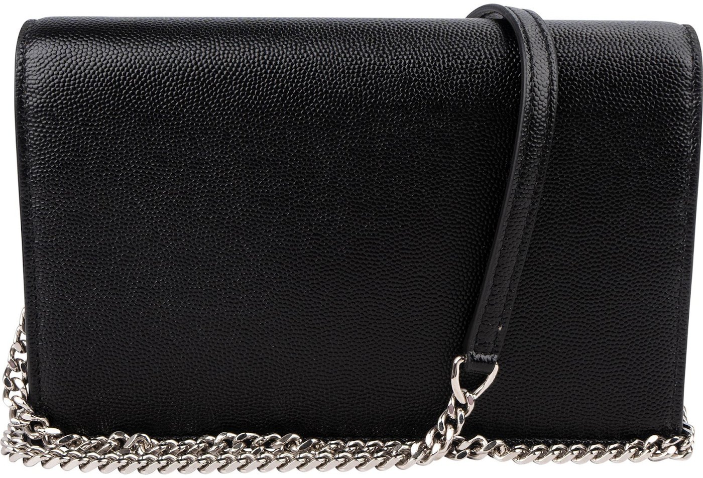 Saint Laurent Grain de Poudre Kate Tassel Wallet On Chain Crossbody Bag