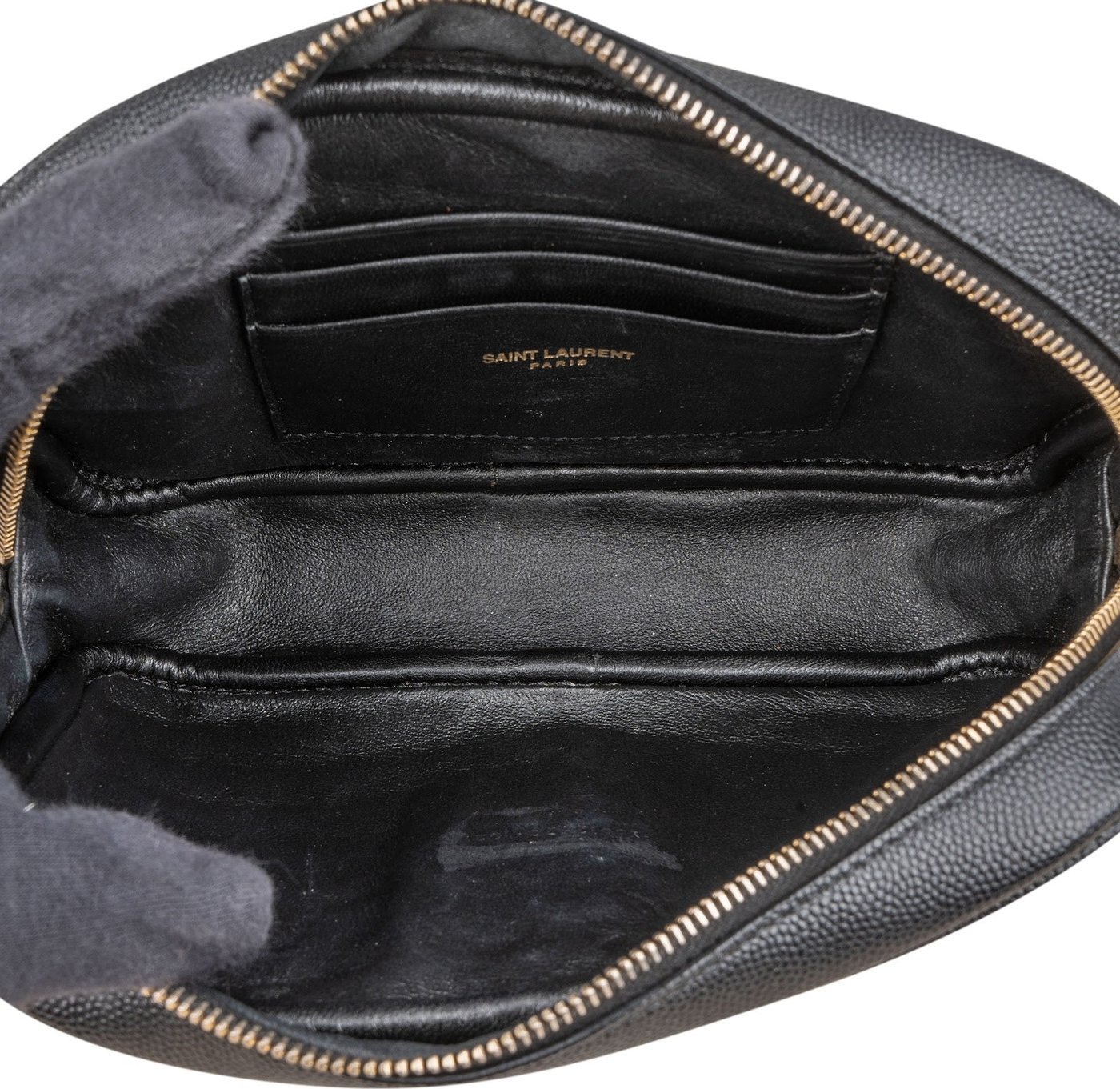 Saint Laurent Quilted Leather Lou Camera Crossbody Bag