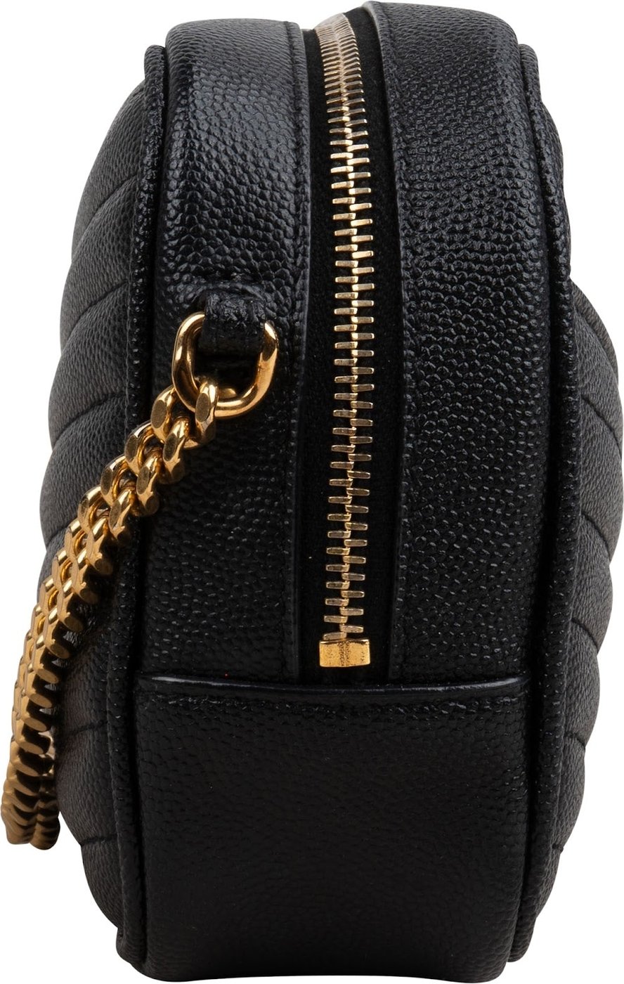 Saint Laurent Quilted Leather Lou Camera Crossbody Bag