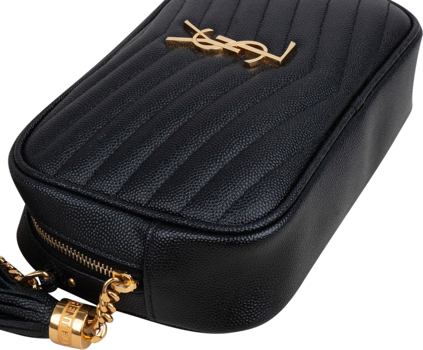Saint Laurent Quilted Leather Lou Camera Crossbody Bag