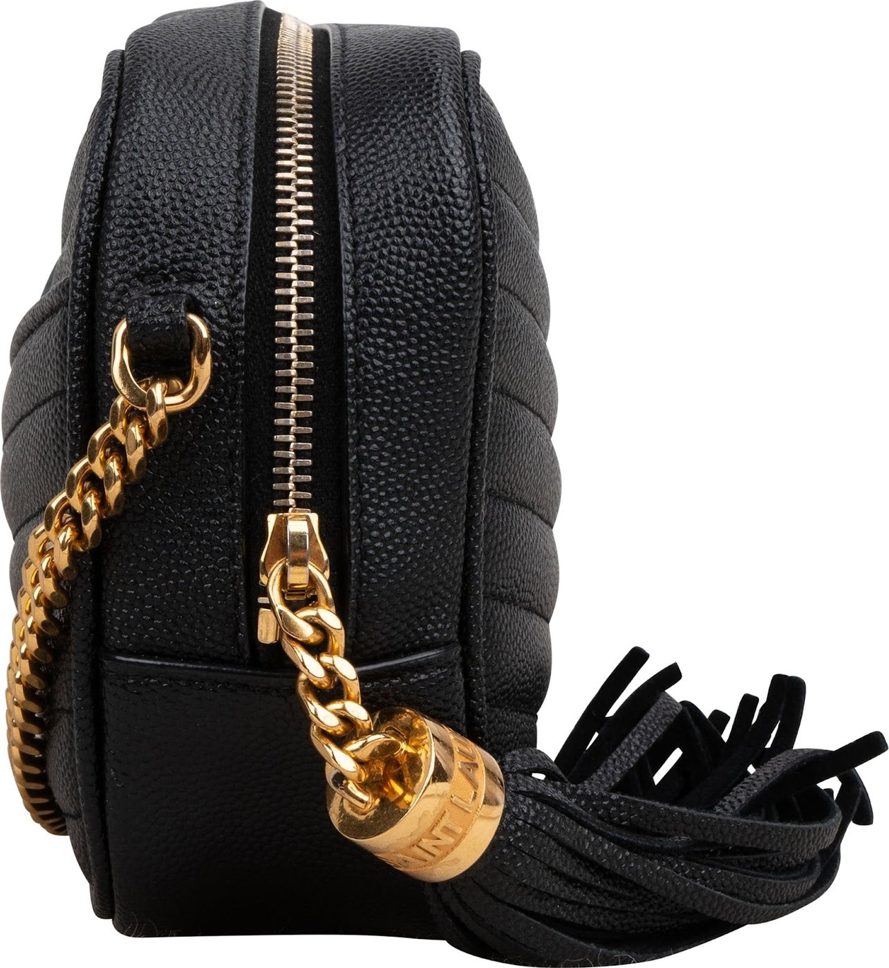 Saint Laurent Quilted Leather Lou Camera Crossbody Bag