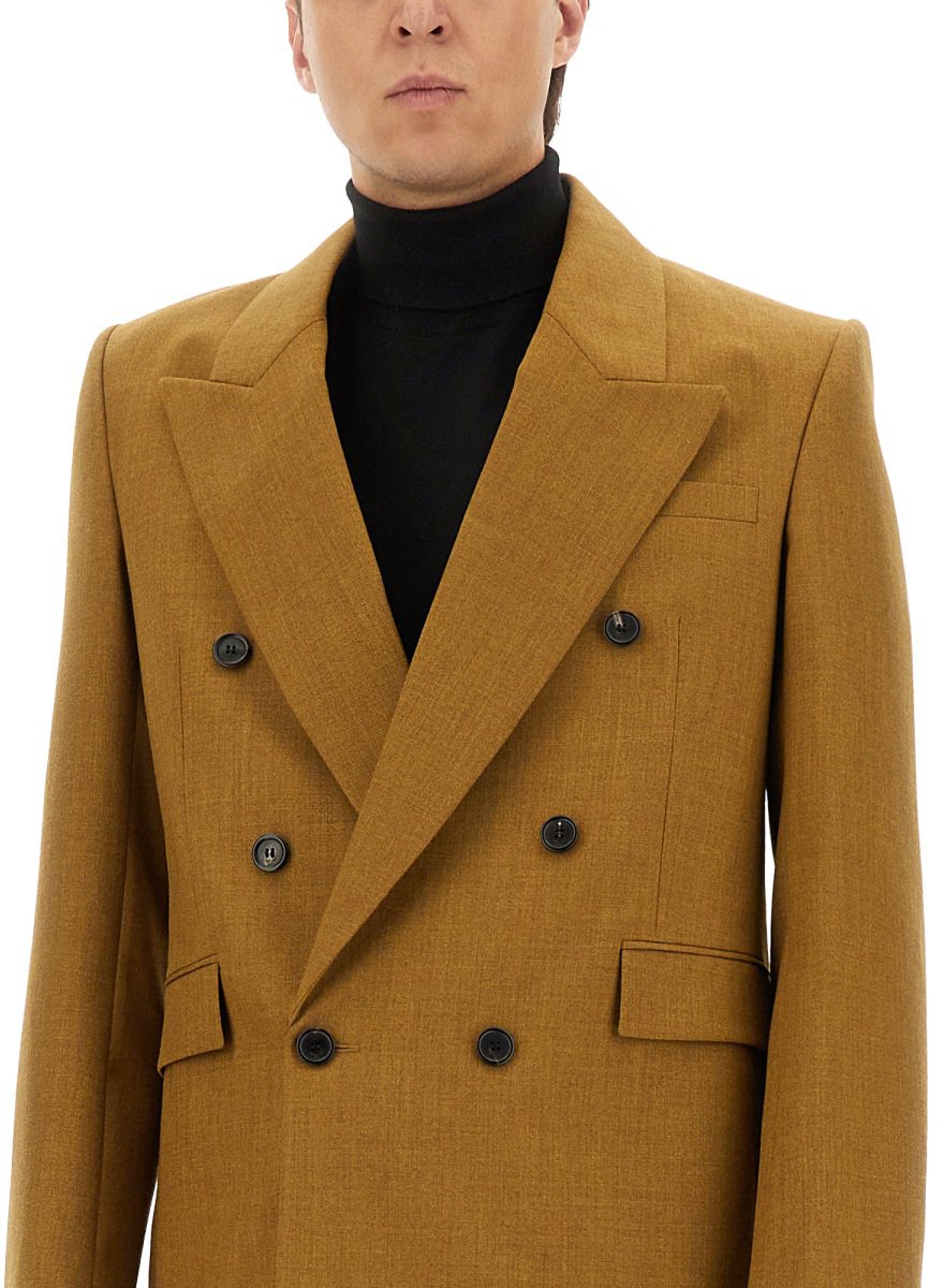 DOUBLE-BREASTED WOOL JACKET
