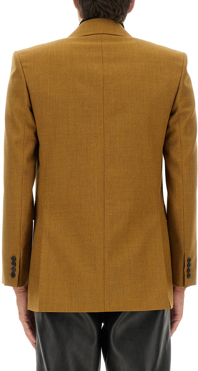 DOUBLE-BREASTED WOOL JACKET
