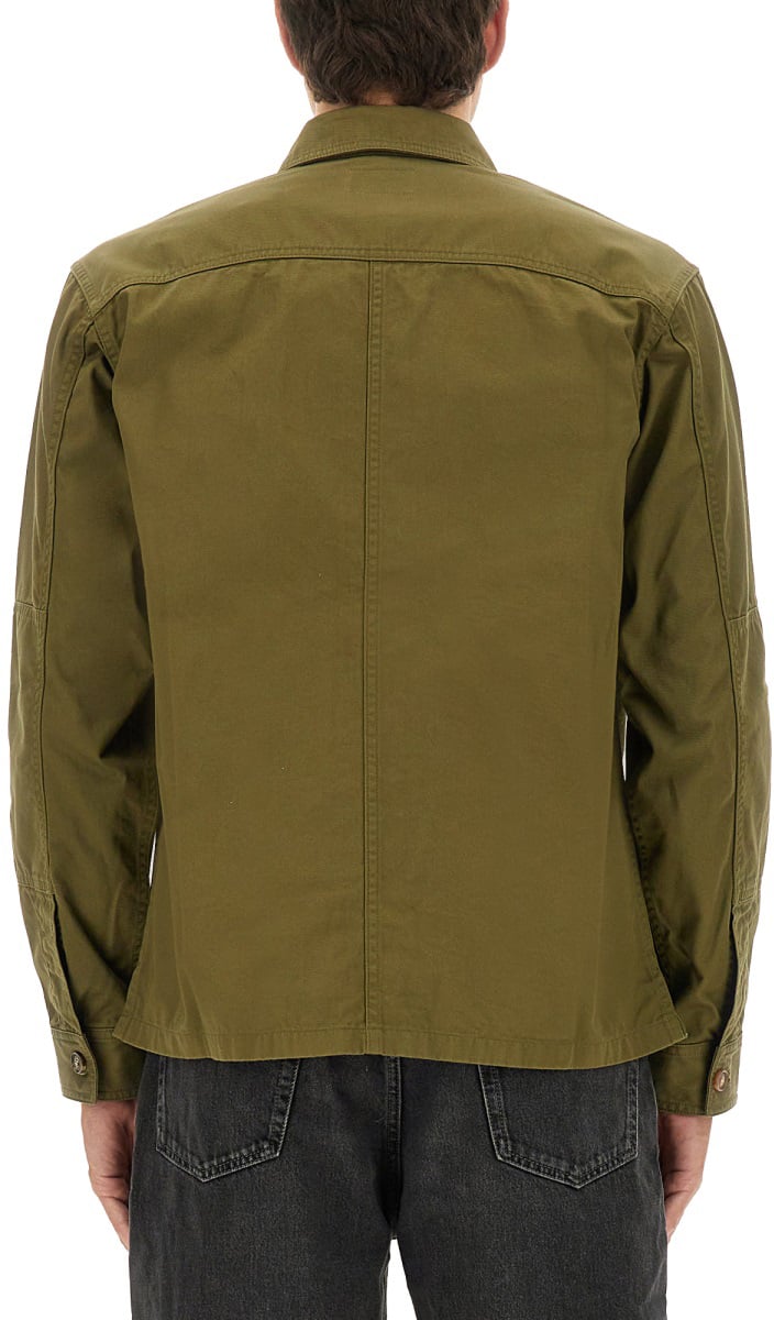 COTTON TWILL OVERSHIRT