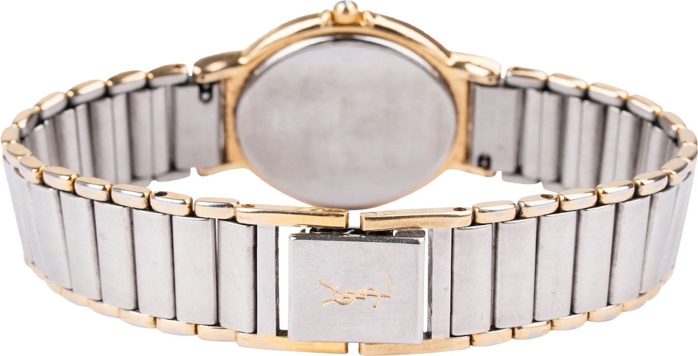 Yves Saint Laurent Two-Tone Classic Round Woman Watch