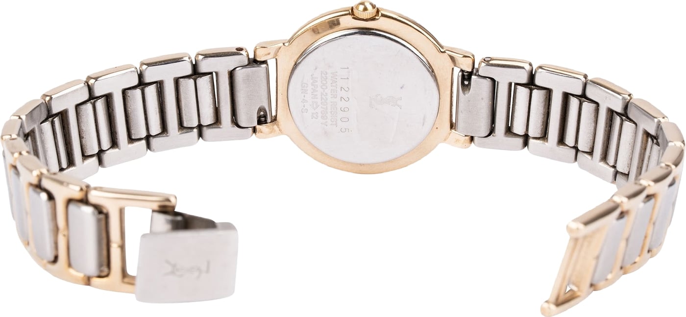 Yves Saint Laurent Two-Tone Round Woman Watch