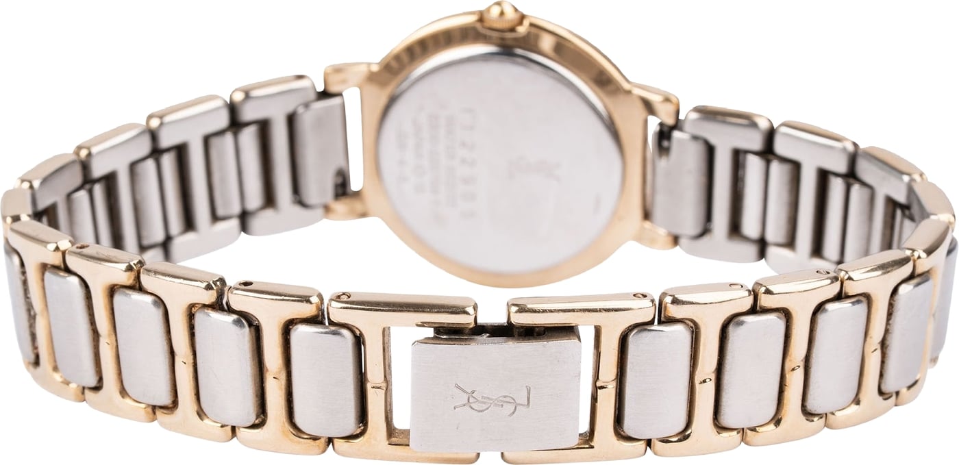 Yves Saint Laurent Two-Tone Round Woman Watch