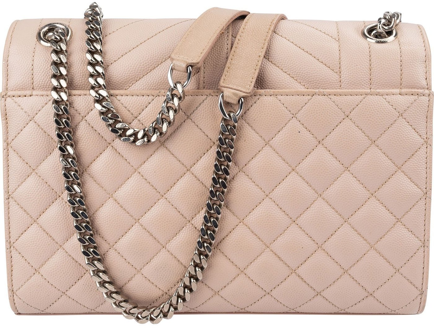 Yves Saint Laurent Grain De Poudre Matelassé Medium Envelope Crossbody Bag