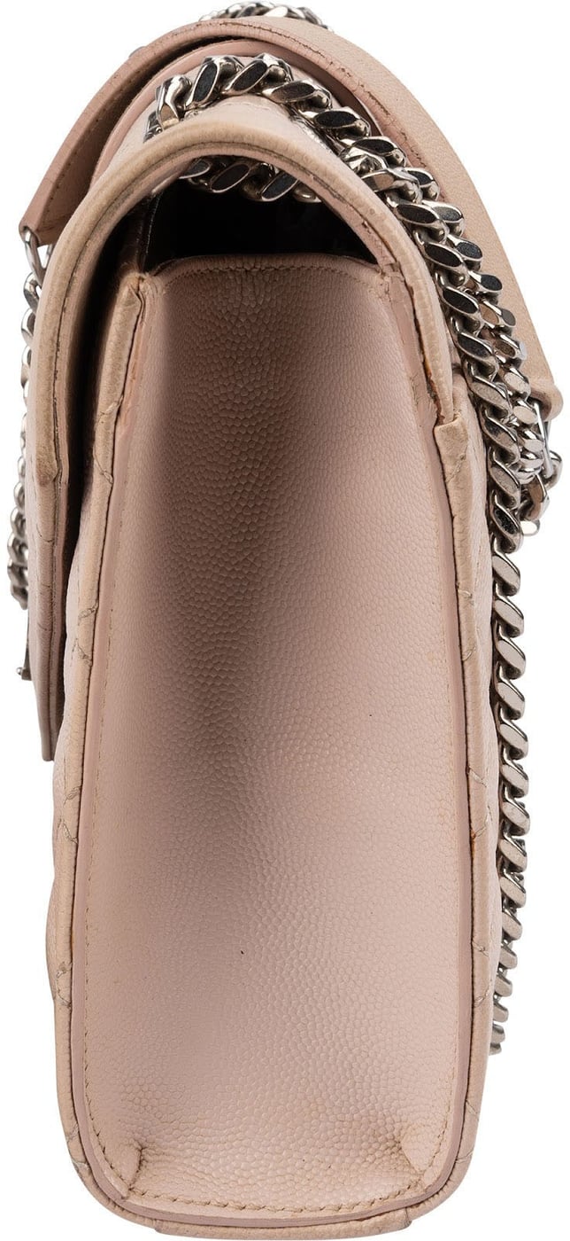 Yves Saint Laurent Grain De Poudre Matelassé Medium Envelope Crossbody Bag
