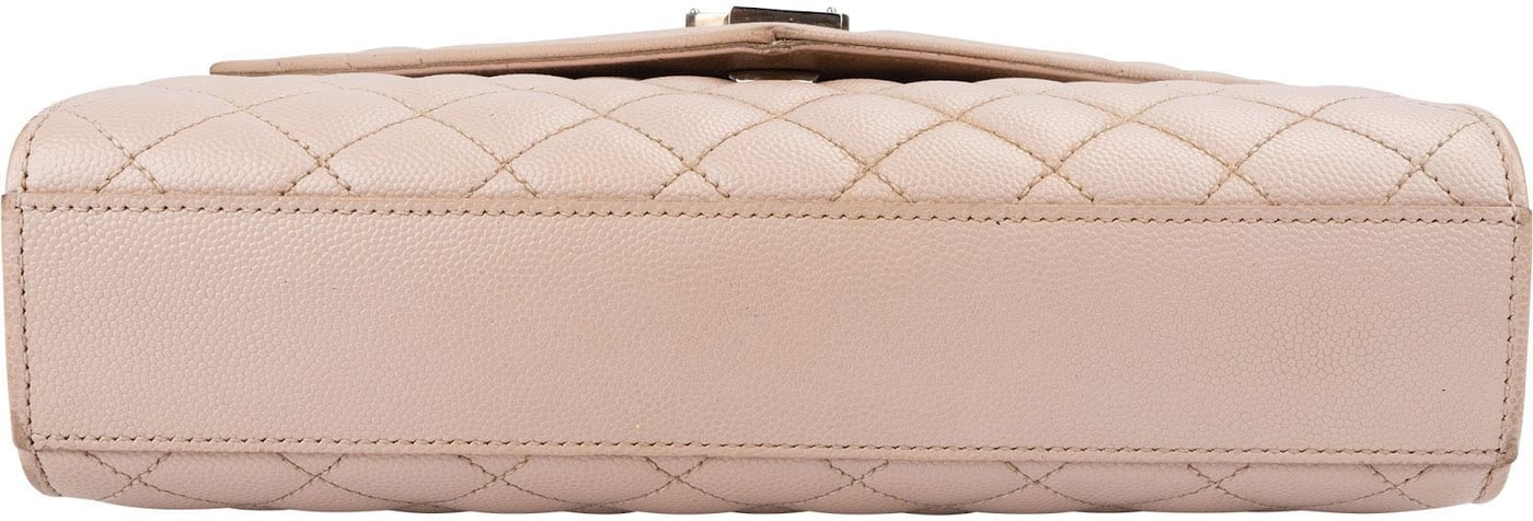 Yves Saint Laurent Grain De Poudre Matelassé Medium Envelope Crossbody Bag