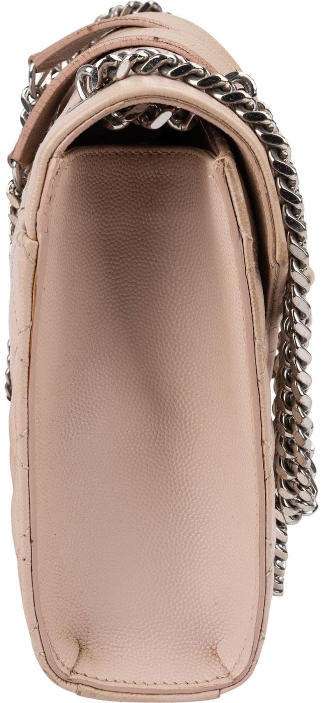 Yves Saint Laurent Grain De Poudre Matelassé Medium Envelope Crossbody Bag