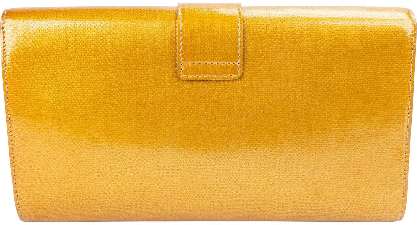Yves Saint Laurent Patent Leather Y-Ligne Clutch