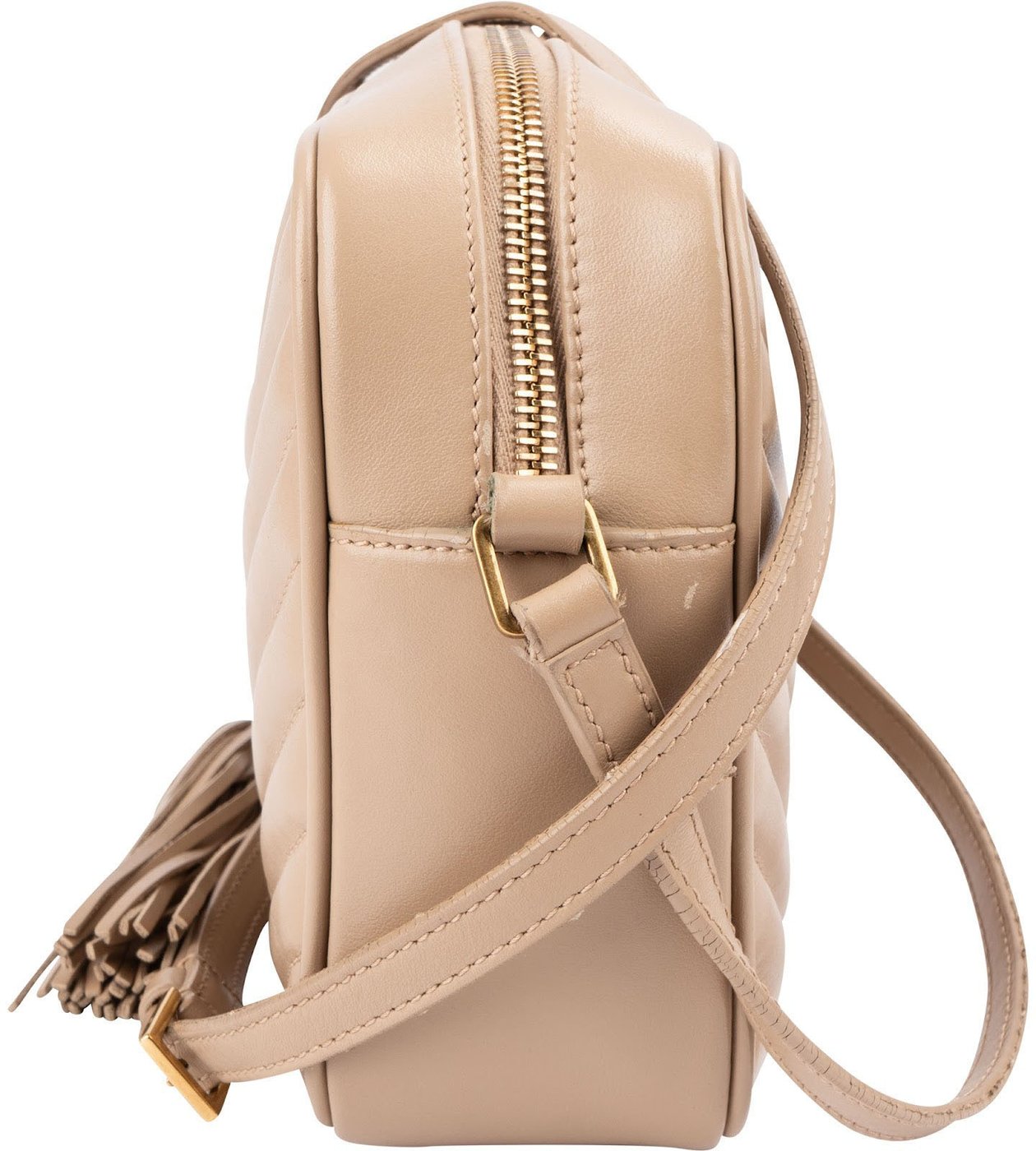 Yves Saint Laurent Quilted Leather Lou Camera Crossbody Bag