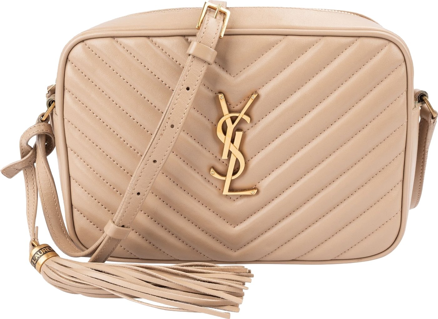 Yves Saint Laurent Quilted Leather Lou Camera Crossbody Bag