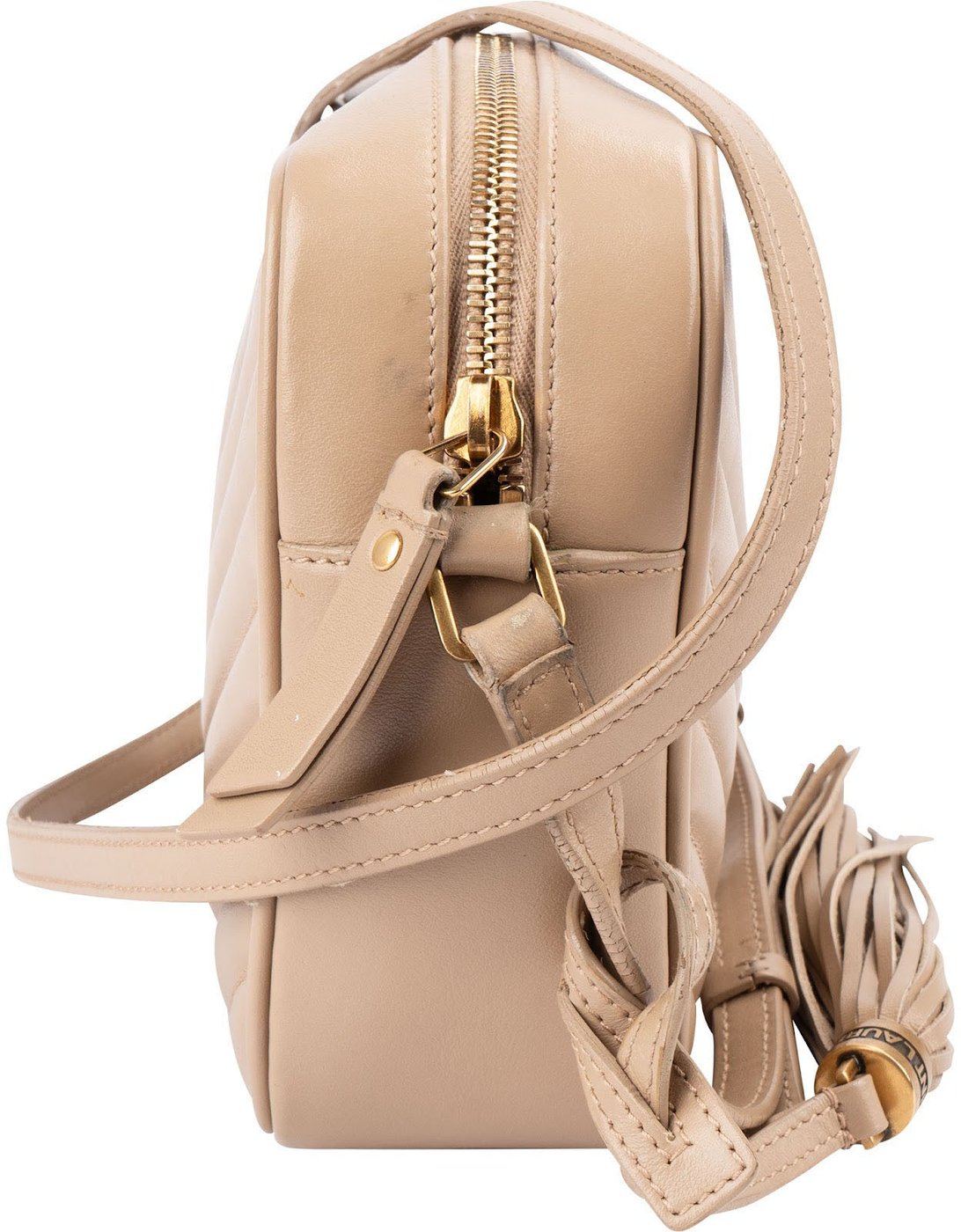 Yves Saint Laurent Quilted Leather Lou Camera Crossbody Bag