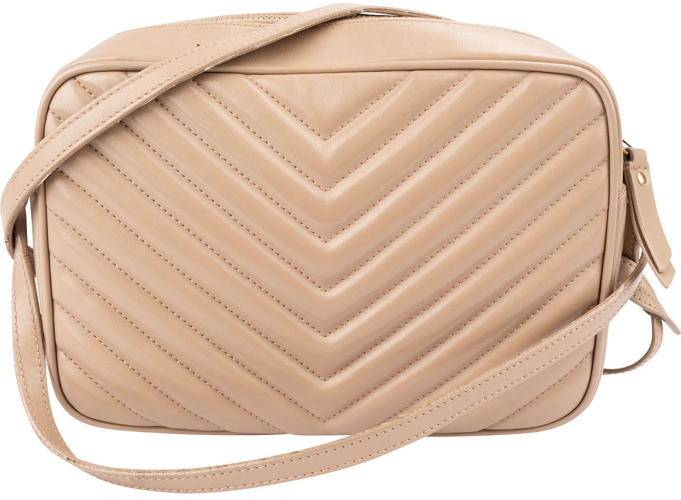Yves Saint Laurent Quilted Leather Lou Camera Crossbody Bag