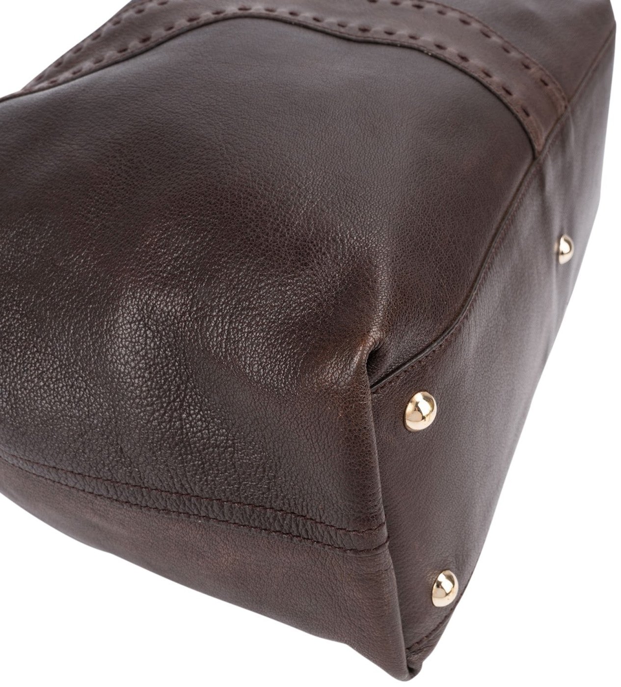 Yves Saint Laurent Leather Y-Mail Drawstring Tote Shoulder Bag