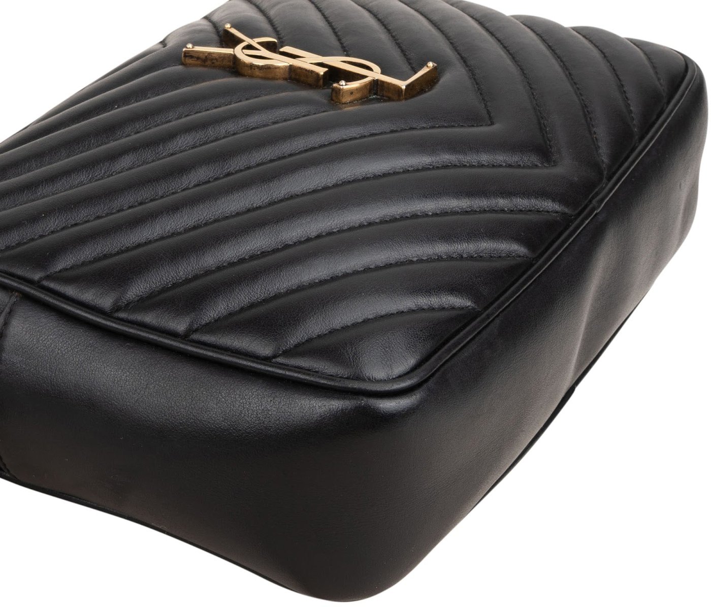 Saint Laurent Quilted Leather Lou Camera Crossbody Bag