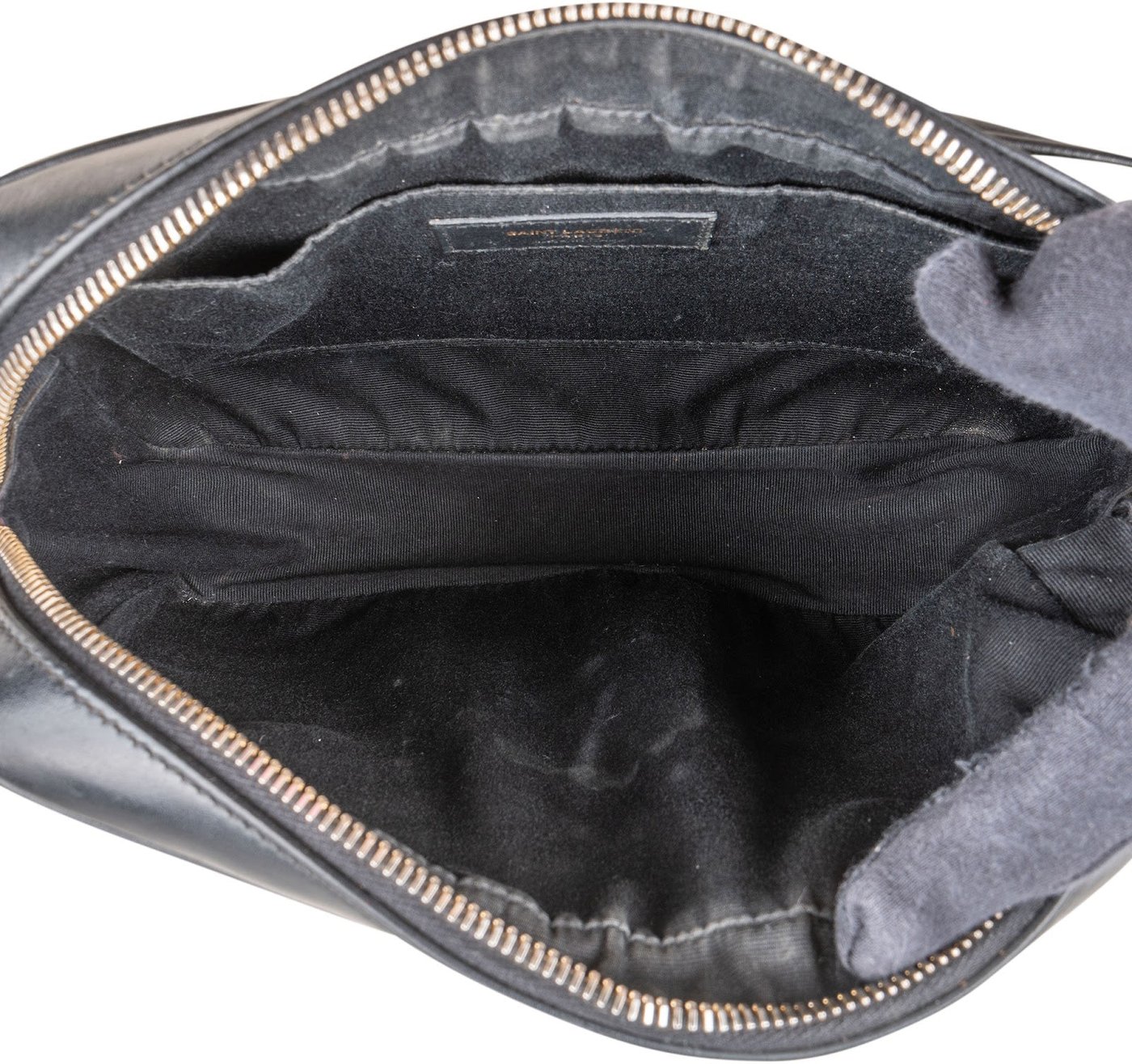 Saint Laurent Quilted Leather Lou Camera Crossbody Bag