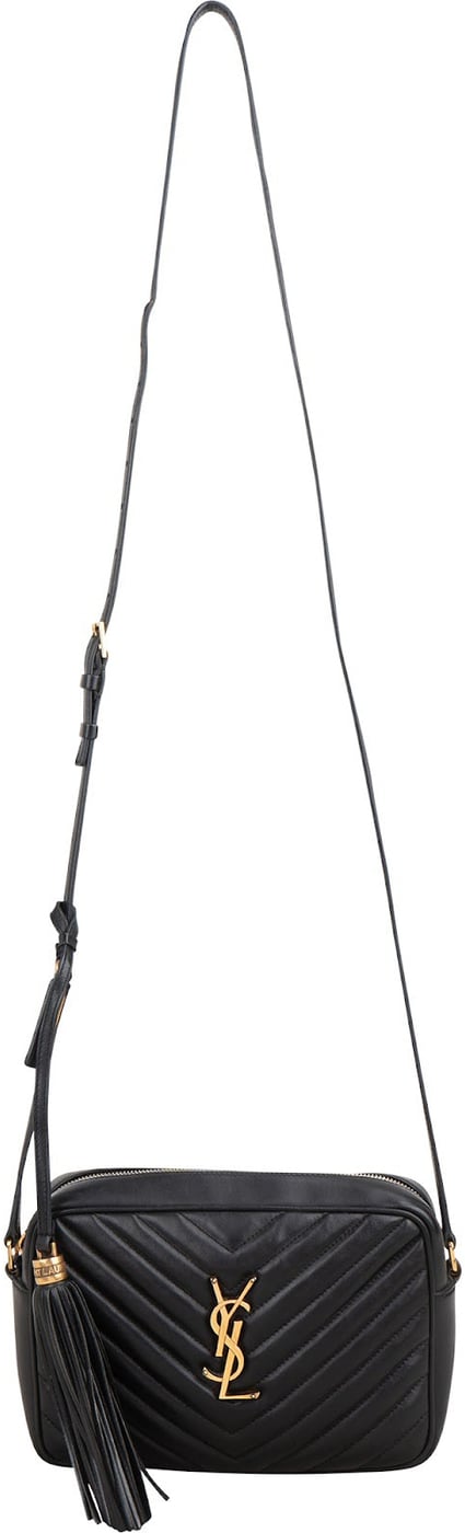 Saint Laurent Quilted Leather Lou Camera Crossbody Bag