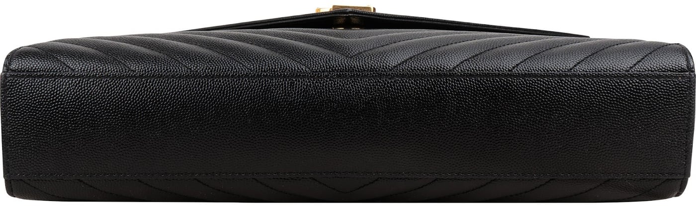 Saint Laurent Grain Ee Poudre Large Envelope Crossbody Bag
