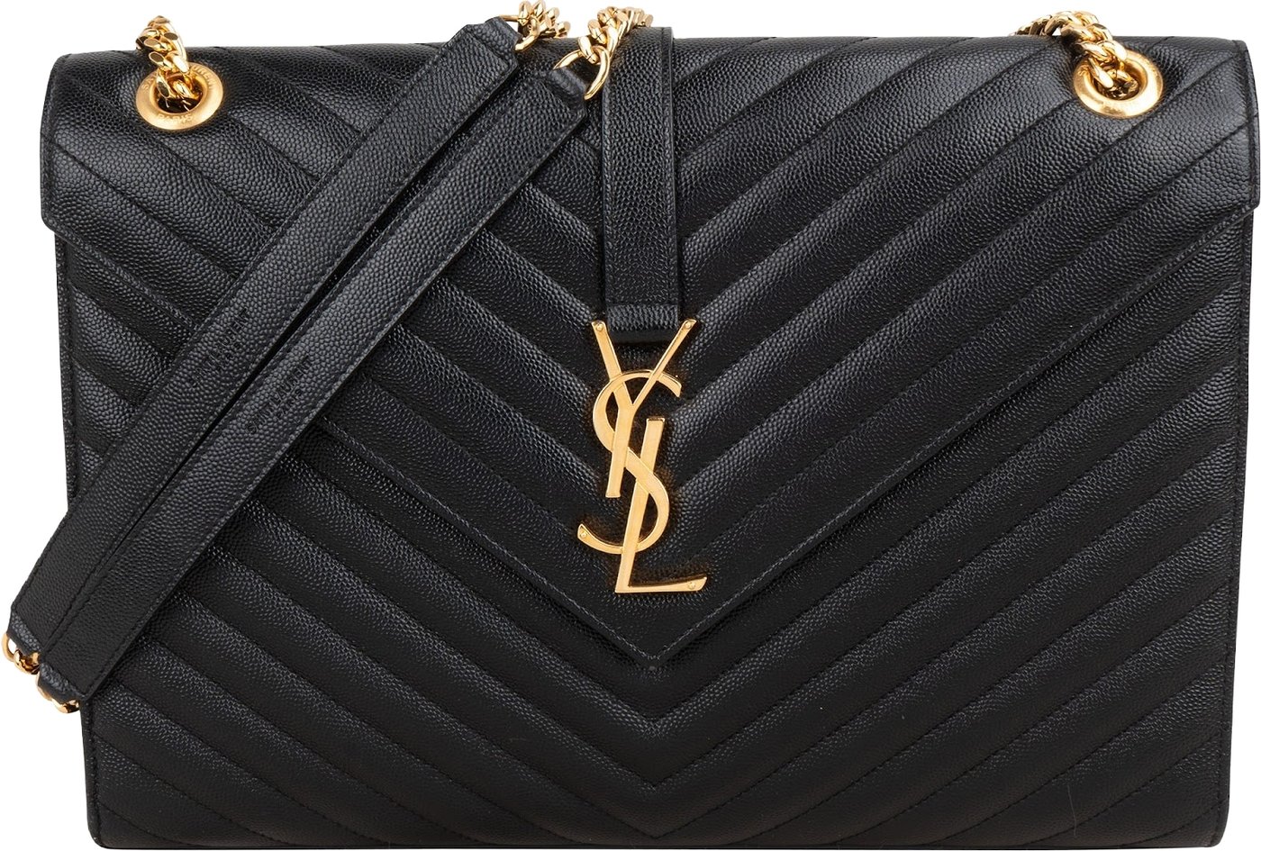 Saint Laurent Grain Ee Poudre Large Envelope Crossbody Bag