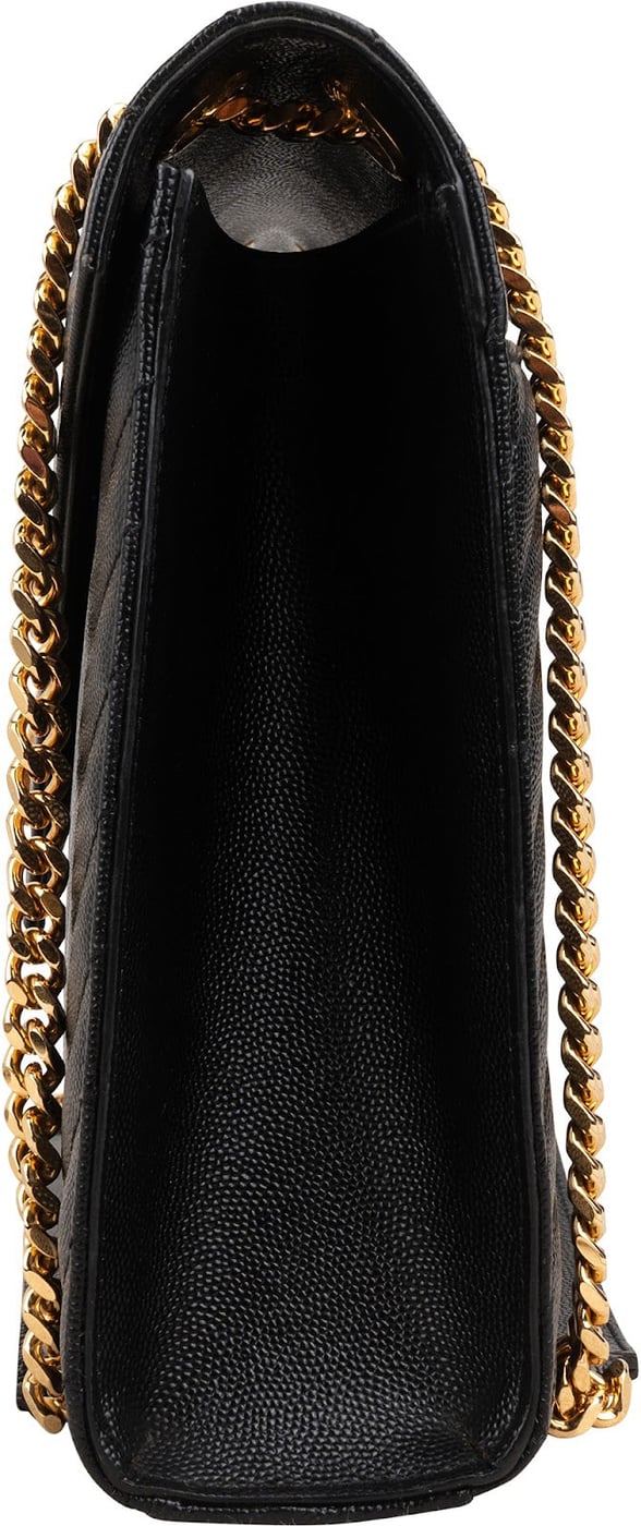 Saint Laurent Grain Ee Poudre Large Envelope Crossbody Bag