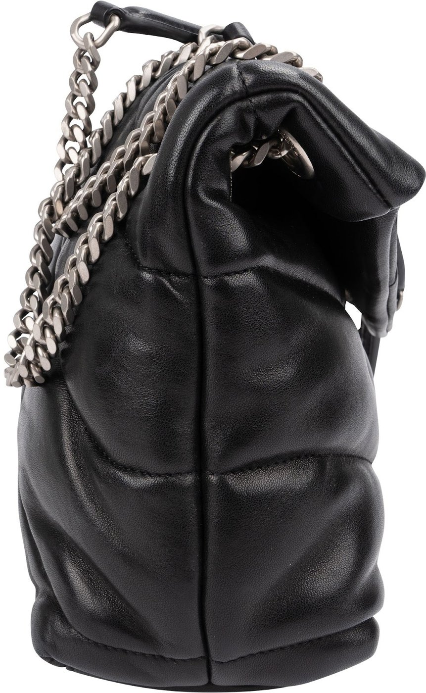 Yves Saint Laurent Quilted Lambskin Loulou Puffer Crossbody Bag