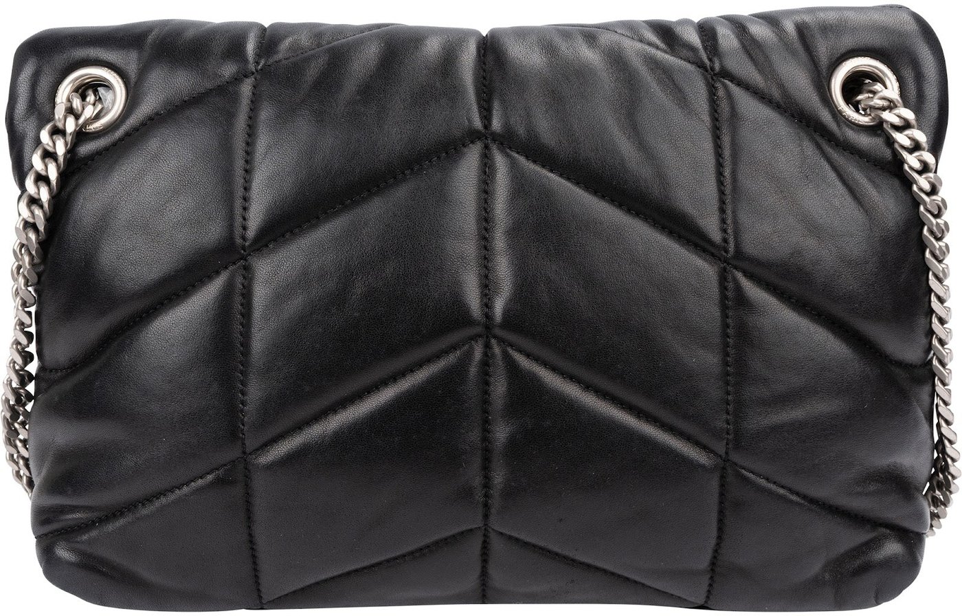 Yves Saint Laurent Quilted Lambskin Loulou Puffer Crossbody Bag